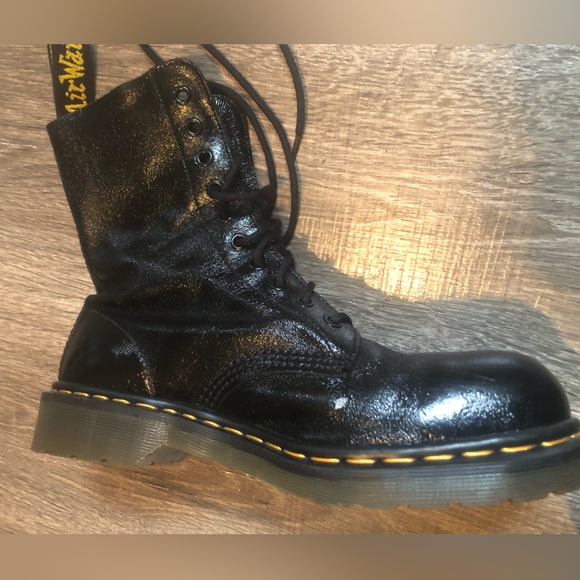 Steel Toe Made in England Doc Martens - Picture 5 of 9
